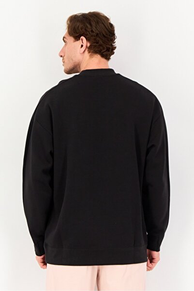 Puma Men Sportswear Fit Long Sleeve Outdoor Sweatshirt, Black