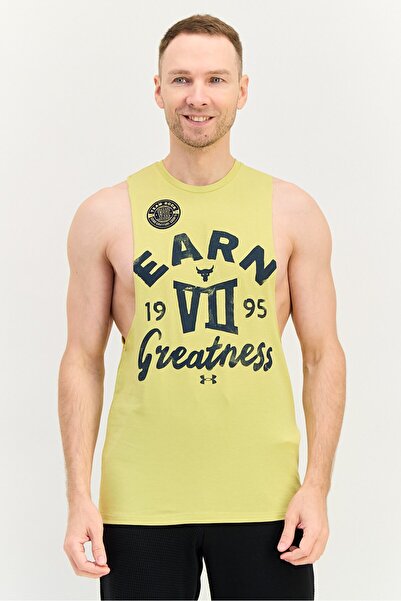 Under Armour x Dwayne Johnson Men Loose Fit Sleeveless Outdoor Vest, Light Mu...