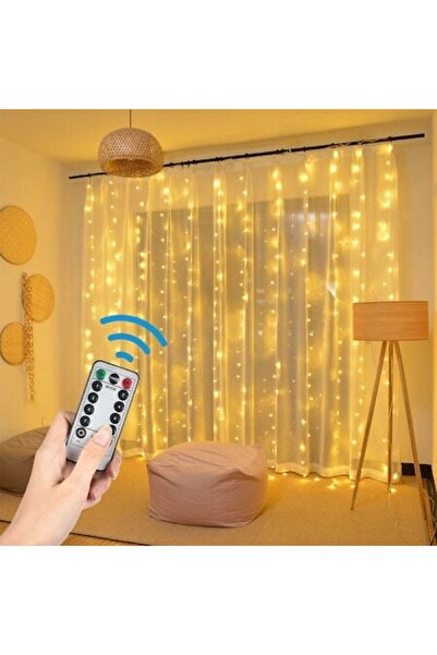 HOZRO Perdea luminoasă 2×2 m, 240 LED-uri