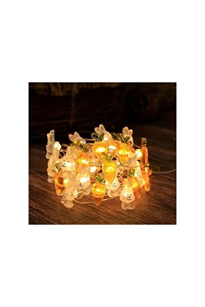 ALYA PARTİ 1.Kalite Tavşan Yılbaşı Süsleme Led Işığı Hediyelik Yılbaşı Led Iş...