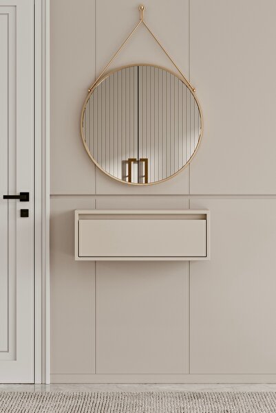 moldesan Noir Bej MDF Duvara Monte Dresuar 50 cm