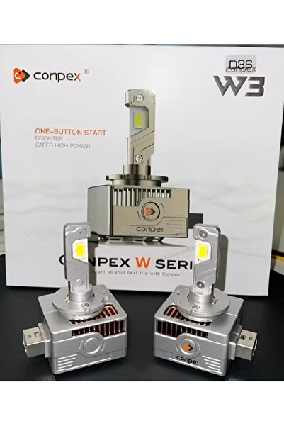 Conpex W3 LED Headlight Bulbs,High Power, Series,6000k Input Power110W,IP68,Lumens 11000LM