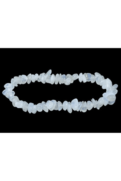 LAXMİ Bratara chips Piatra Lunii calitate AA inalta, pentru stimularea energiei feminine