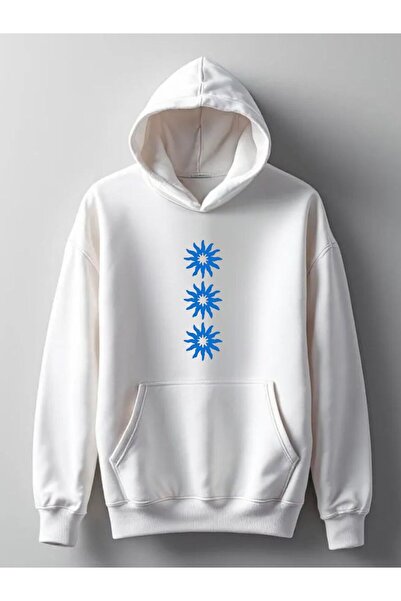 Sebesta Fashion سترة رياضية بغطاء للرأس من القطن المطبوع بثلاث خيوط للموسم ال...