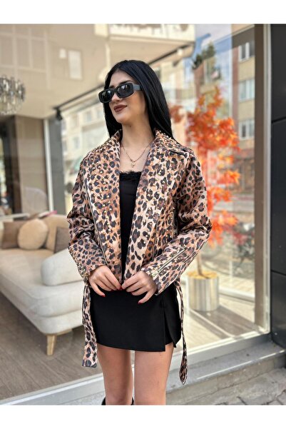 Kedi Fashion яке с леопардов принт