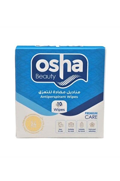 Osha Beauty Antiperspirant Wipes for Men - 10 Wipes
