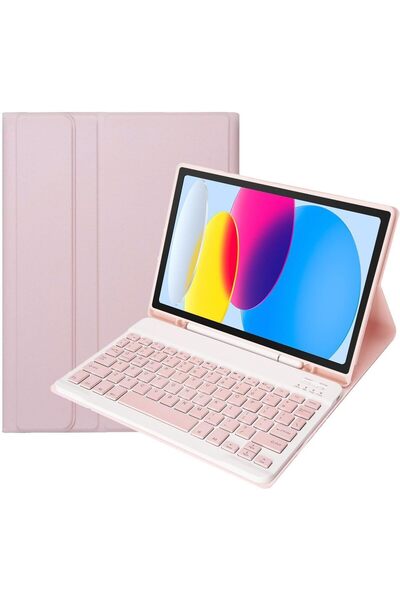 HYX Keyboard Case for iPad Pro 13-inch (M4) 2024 with Detachable Wireless Keyboard (Pink)