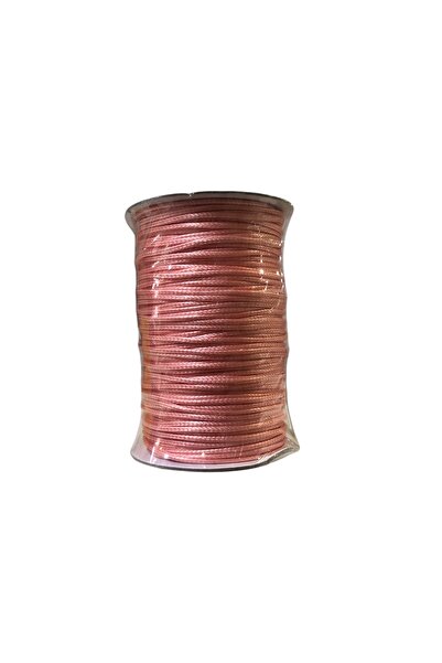 Chuva Waxed Korean Cord 1.5mm – 100 Meters Shiny and Durable Jewelry & Macrame Cord Salmon Color