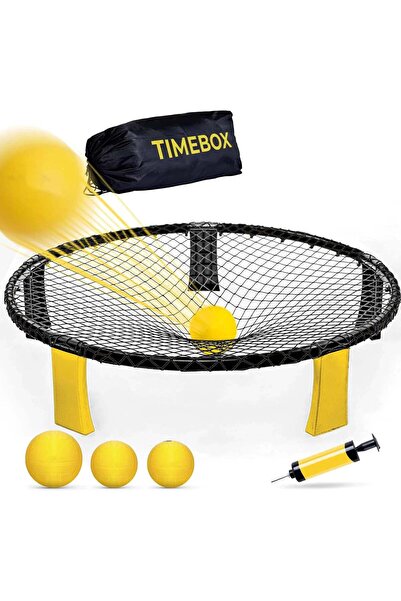 Timebox Set complet de jucării pentru copii cu plasă și 3 mingi pentru copii ...