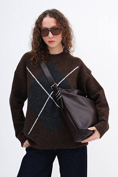 Addax Kemer Detaylı El Ve Omuz Çantası Ç34