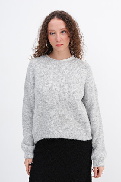 Addax Crew Neck Knitwear Sweater K3483