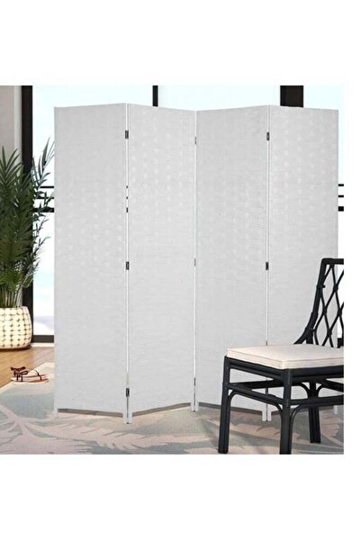 Fixer Foldable & Movable Hand-Woven Room Divider [200 x 180 cm]