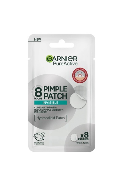 Garnier Pure Active invisible pimple patches, 8 pieces