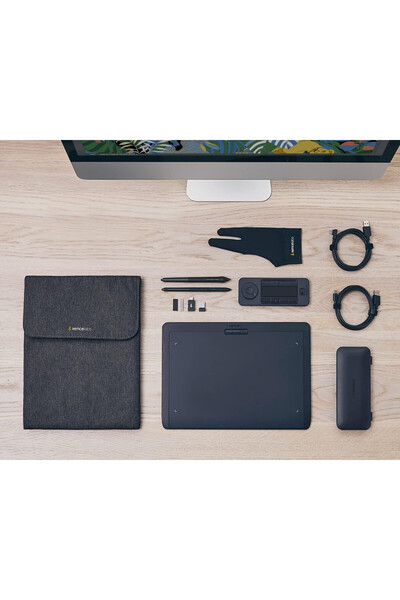 XENCELABS Wireless Graphics Tablet 12×9, 2 Pens, 8192 Levels, 40 Functions, for Windows/Mac/Linux