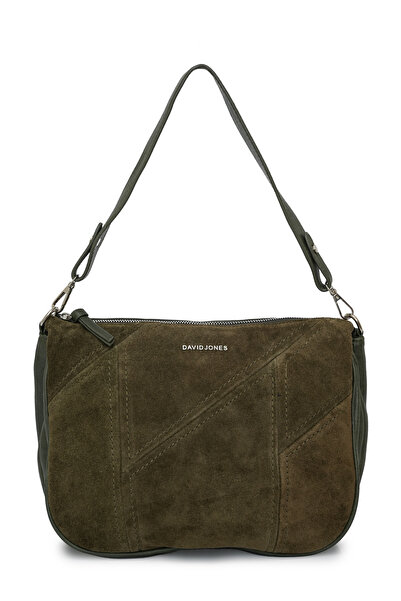 David Jones Suede Textured Women's Shoulder Bag Ed069
