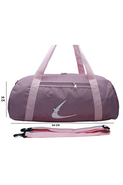 ms mixxstore Water Resistant Lavender Color Sports Gym Travel and Fitness Bag