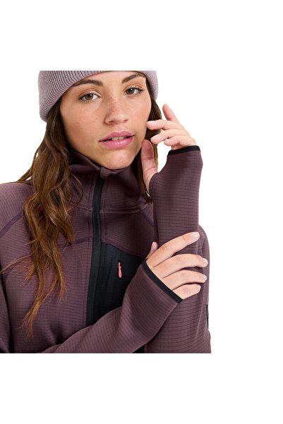 Roxy Soaring Heights Women's Purple Fleece Jacket