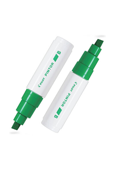 Pilot بينتور (ب) أخضر ليموني بطرف مقطوع (قطعتان)