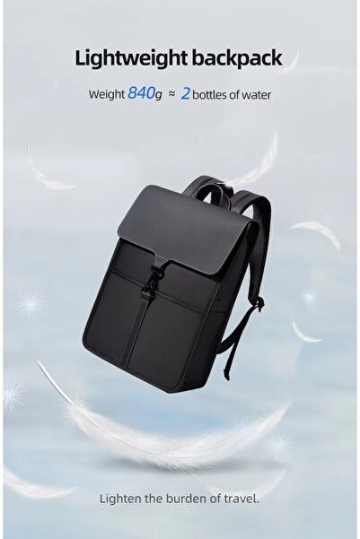 Mobcos Waterproof Laptop Backpack with USB Charging Port – Slim Anti-Theft Business Travel Backpack