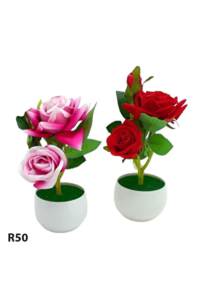 KIERA Artificial Rose Pot