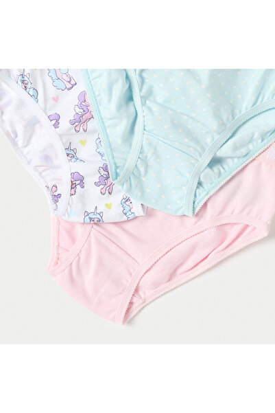 Hasbro My Little Pony Print Briefs with Elasticated Waistband - Set of 3
