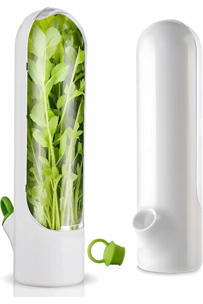 Choice Fridge Herb Keeper - Fresh Herb Storage Container for Herbs & Vegetables (1 Piece)