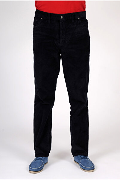 Forza Men's Ribbed Velvet Jeans Black