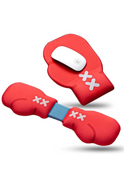 Timebox Set ergonomic de mouse pad și suport pentru încheietura mâinii, bază ...