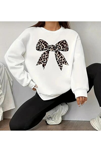Bestteks SWEATSHIRT CU MODEL LEOPARD