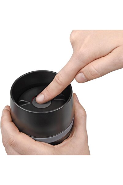 TEFAL Travel Mug Fun, Black/Grey, 8.1 x 8.1 x 20.1 cm