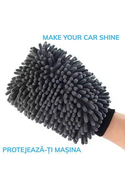 OEM Microfiber Glove, 2 Sides, Car Wash, Larem