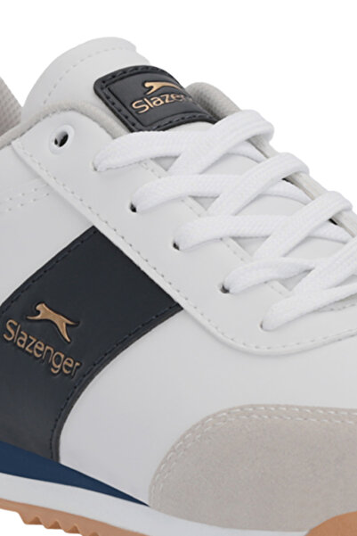 Slazenger Protect I Men's White / Navy Blue Casual Sports Shoes