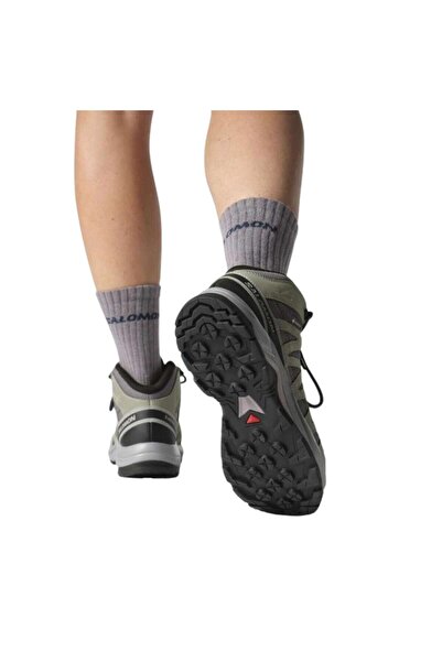 Salomon X-Adventure Recon Mid Tex Women's / Girls' Gray Boots