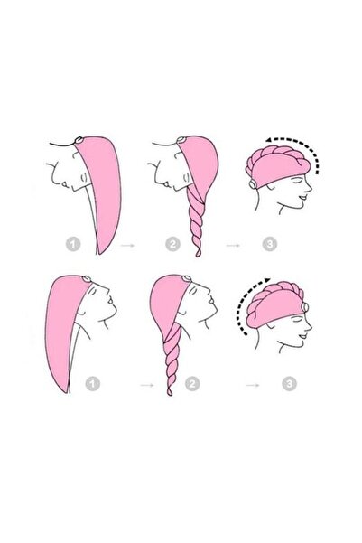 zola Turban towel, quick drying, microfibre, 55x22 cm, orange