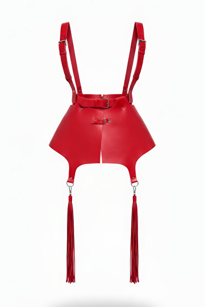 Angels Passion Red Women's Classic Buckle Fashion Belt