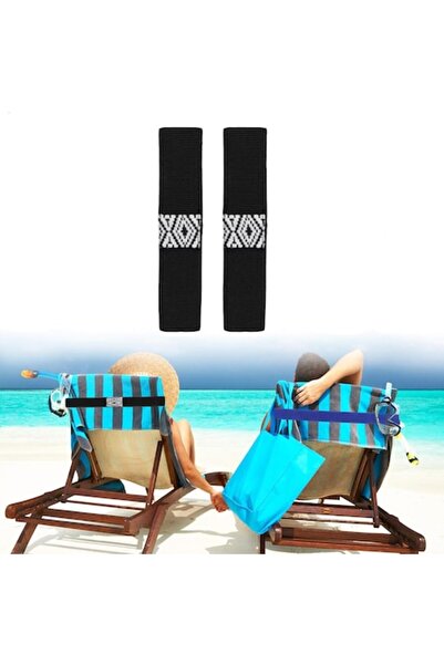 FONIX SecureGrip BeachLine - Set de 2 benzi elastice de fixare pentru prosoap...