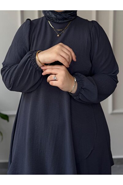 afife MARKA BÜYÜK BEDEN ÖN ARKA PELERİN MODEL AEROBİN TUNİK PANTOLON İKİLİ TAKIM