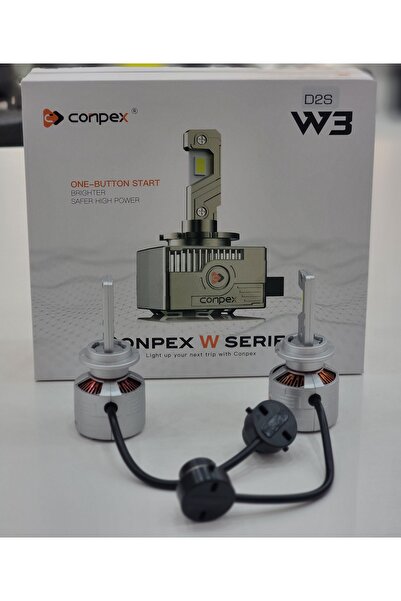 Conpex W3 LED Headlight Bulbs,High Power, Series,6000k Input Power110W,IP68,Lumens 11000LM 30000Hr