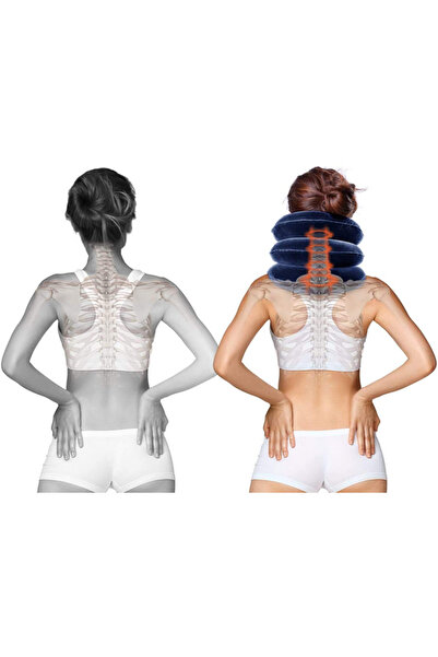 zola Perna ortopedica a gatului, 3 niveluri, relaxare pentru spate si coloana, 26x20x23 cm, albastru