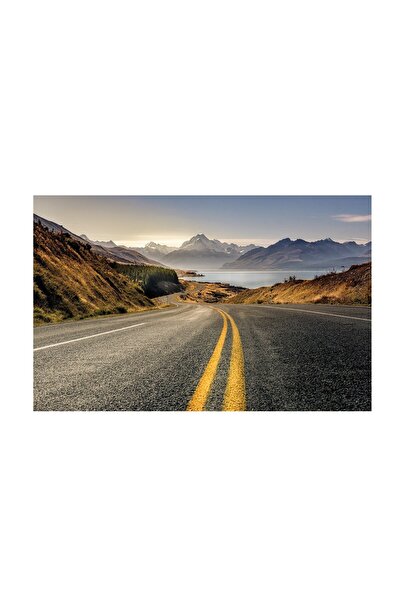 4Decor Pânză Tablou 4Decor, lacul Pukaki, 60x90cm, DE0181