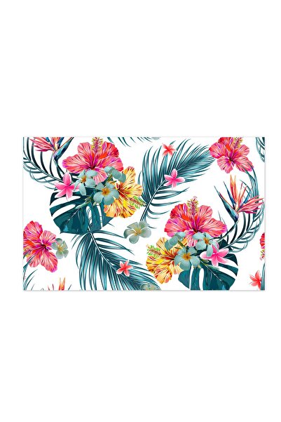 4Decor Pânză Tablou 4Decor, Flori tropicale, 60x90cm, DE0252