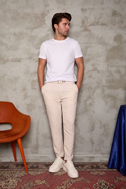 BAYKİM Sports wear Joger Trousers with Belt Detail