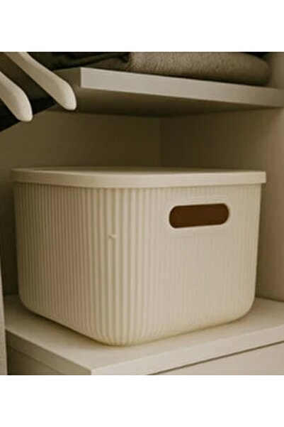 sweenhome 6 Lt Plastic Storage Box with Lid 26×18×16 cm