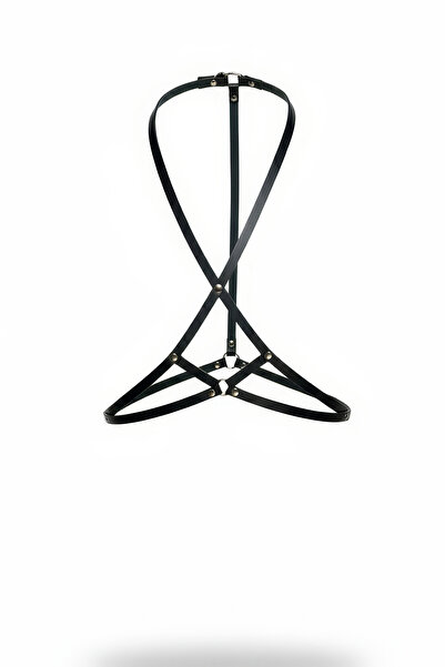 Angels Passion Curea neagră pentru femei, accesoriu pentru corp, curea pentru...