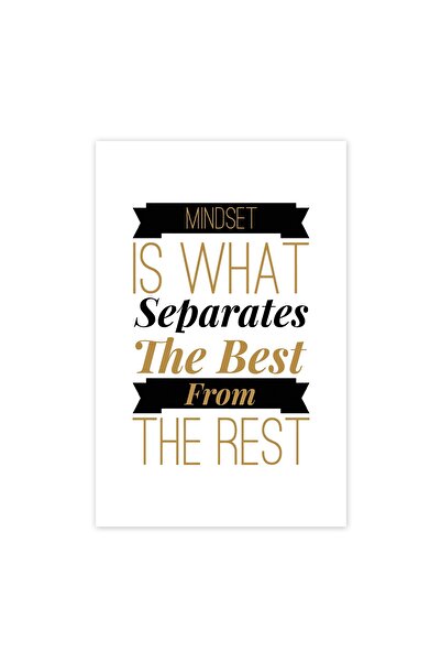 4Decor Pânză Tablou 4Decor, Mindset, 60x90cm, DE0082