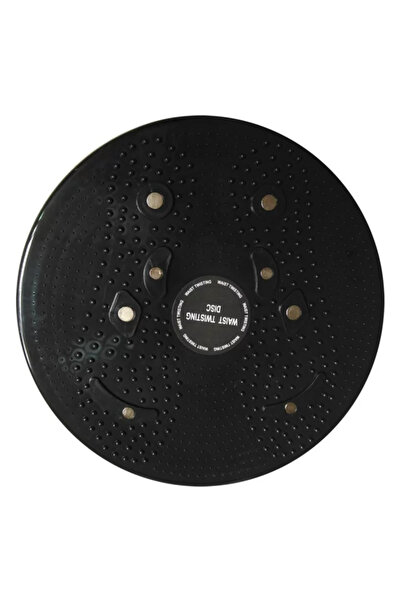 zola Fitness rotating disc, toning abdomen, hips and thighs, diameter 24.5 cm, black
