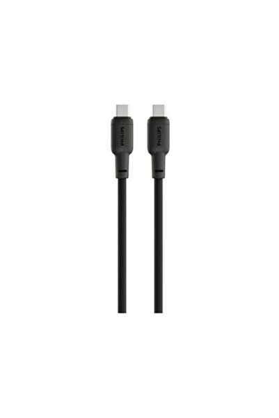 Philips DLC6541CB/00 60W Usb-C To Usb-C Şarj Kablosu 1.2m, Siyah