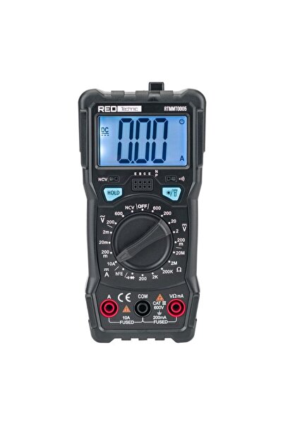 Red Technic Universal digital multimeter, measuring device, 600V,