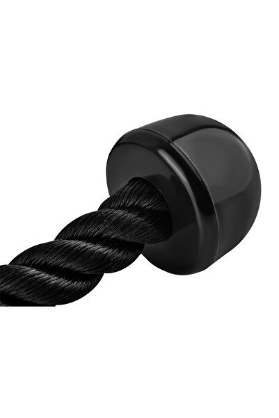 zola Nylon triceps rope, 70 cm, maximum load 200 kg, black