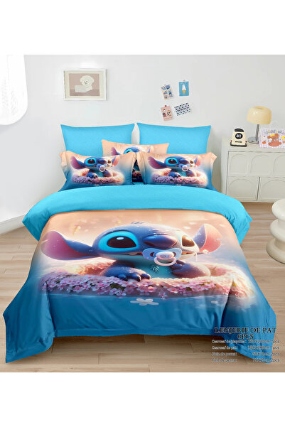 FIONNA.RO Fine Bedding for Children with Elastic - Stitch Baby